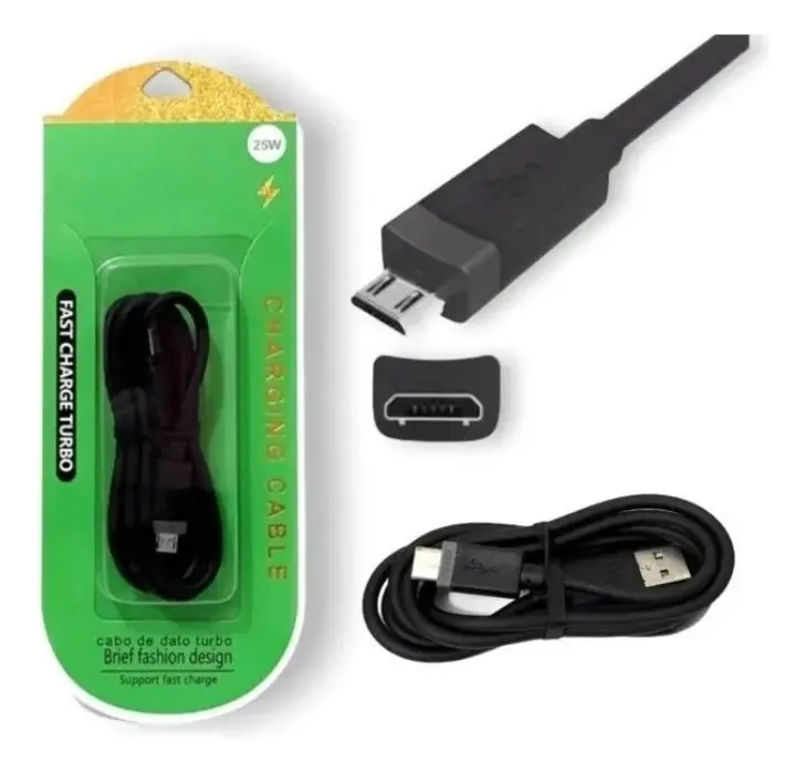 Cabo Fast Charge Turbo V8 Usb-c 35w
